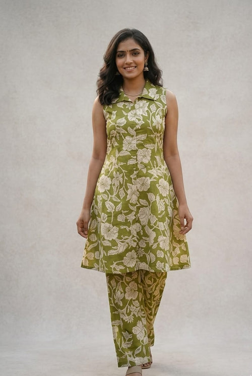 Premium soft cotton Printed Co-Ord Set ✨
Made with soft & breathable rayon printed fabric
✔ Extra inner cloth provided for easy hand stitching
✔ Stylish, comfortable & perfect for daily wear
